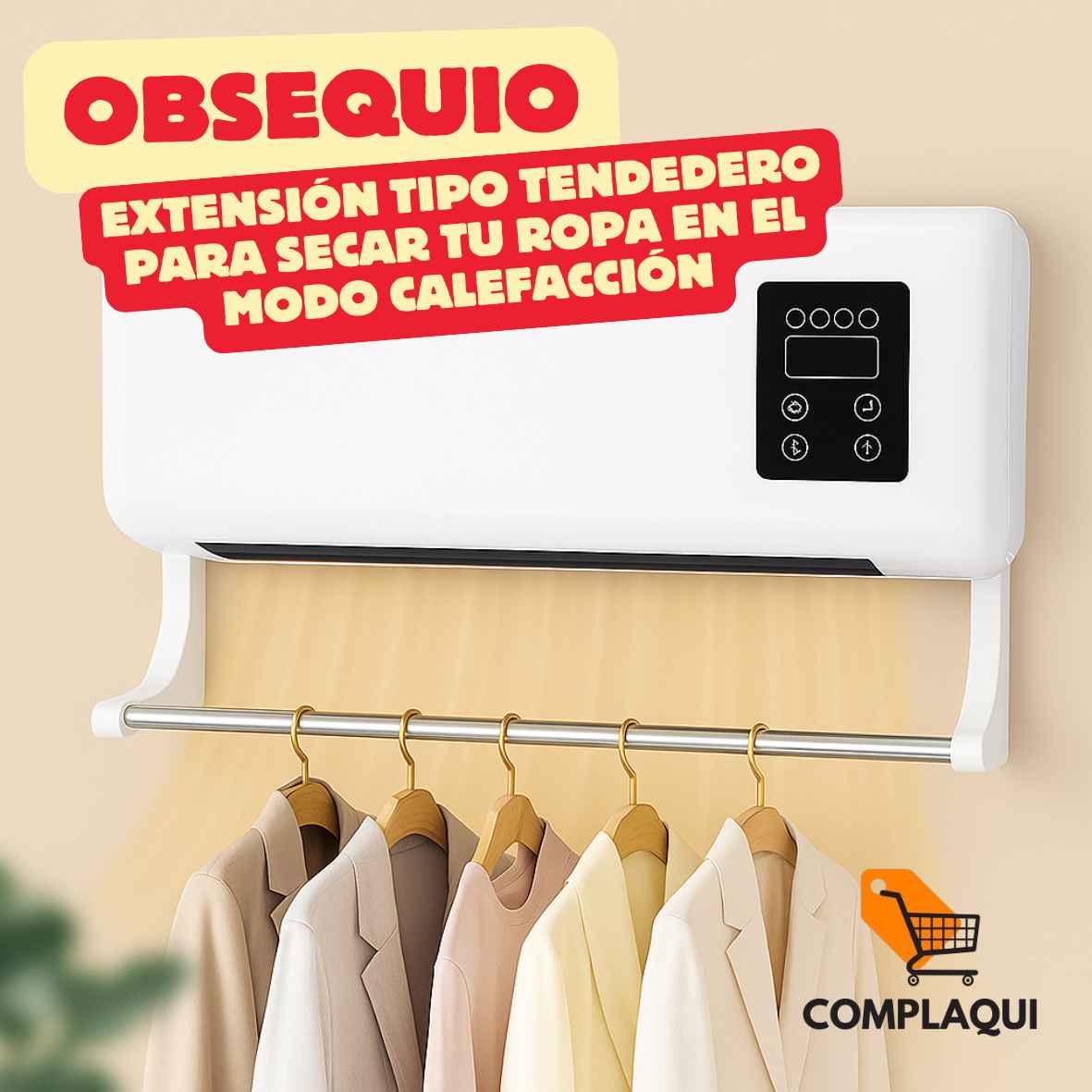 WINDMAX® - AIRE ACONDICIONADO PORTÁTIL (AHORRO DE ENERGÍA GARANTIZADO) + OBSEQUIO