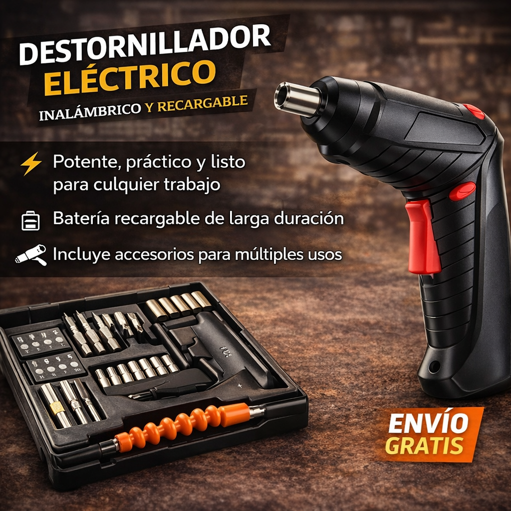 DESTORNILLADOR ELECTRICO