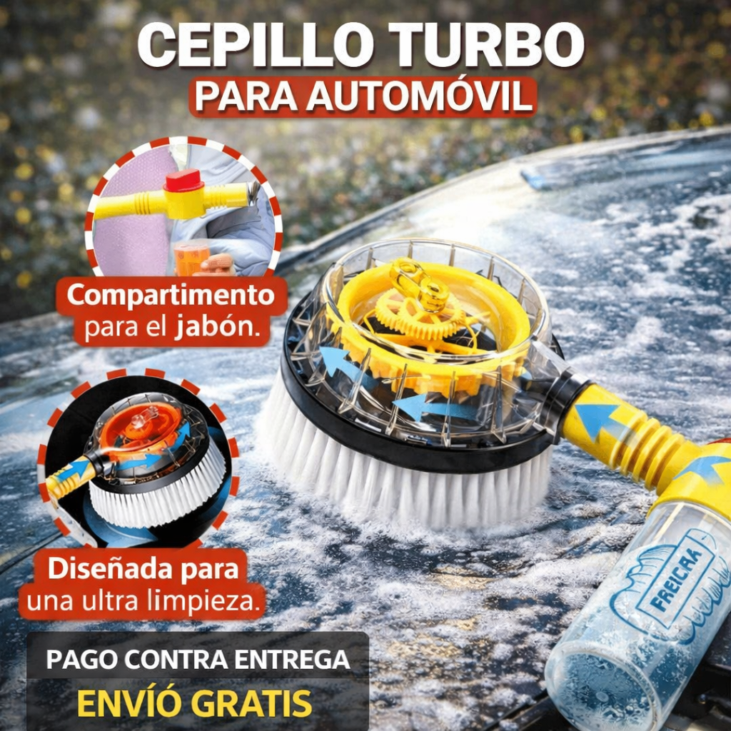 CEPILLO AUTOMÁTICO DE LAVADO PROFESIONAL